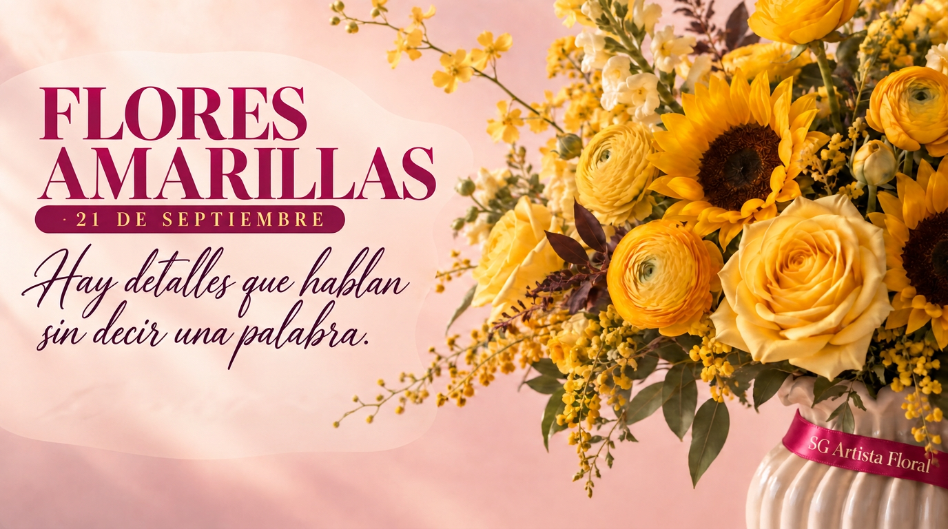 Flores amarillas, 21 de septiembre